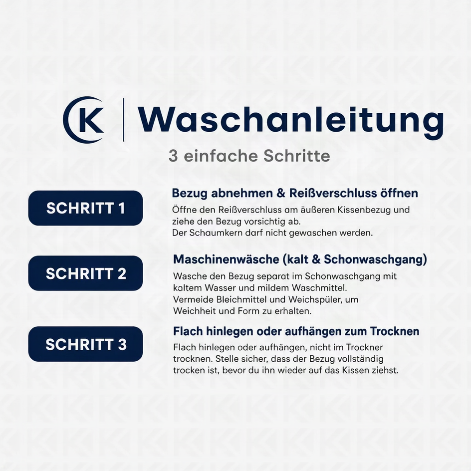 Kavero Care Package – 1 Nackenkissen + 2 Bezüge