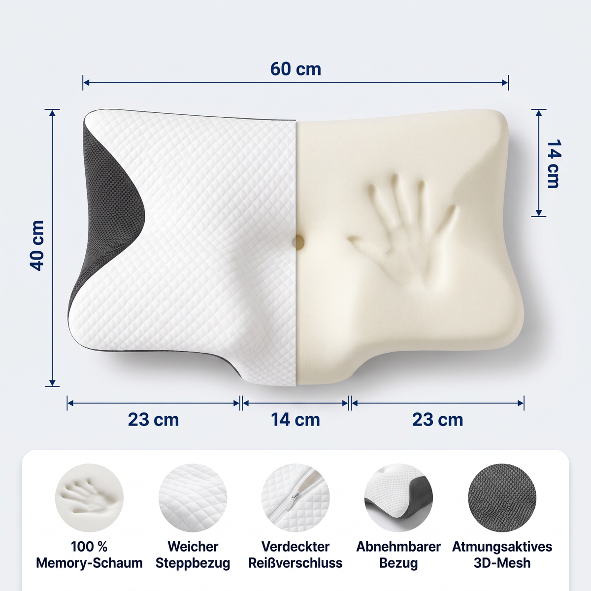 Kavero Ergonomisches Nackenkissen